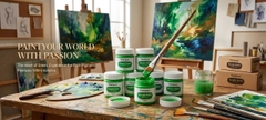 Hủ Màu Nước Acrylic 3D 2504 (6 Hủ/ Lốc (1 Màu); 80 Lốc/ Thùng)