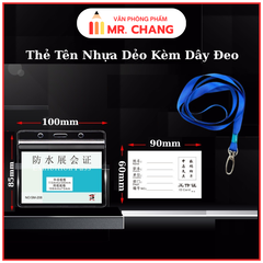 Thẻ Tên NGANG SM-108 (85x100;60x90) (50 Cái/Hộp) (60 Hộp/Thùng)