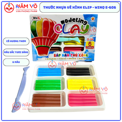 WinQ Đất Nặn Thủ Công 6 Màu D06 (5 Hộp/Lốc; 120 Hộp/ Thùng)