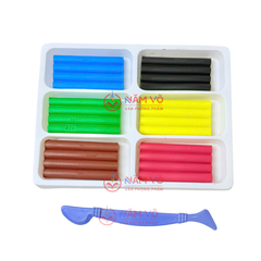 WinQ Đất Nặn Thủ Công 6 Màu D06 (5 Hộp/Lốc; 120 Hộp/ Thùng)