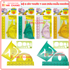 WinQ Thước Bộ T165 (5 Cây/ Bộ; 100 Bộ/ Hộp; 6 Hộp/ Thùng)