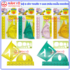 WinQ Thước Bộ T165 (5 Cây/ Bộ; 100 Bộ/ Hộp; 6 Hộp/ Thùng)