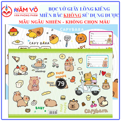Bìa Bao Tập Kiếng Con Nai Màu và Hình (10 Tờ Cùng Loại/Bịch)