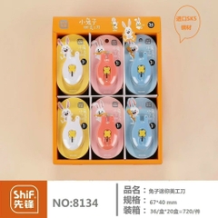 Dao Rọc Giấy Con Thỏ 8134 (36 Cái/ Hộp)