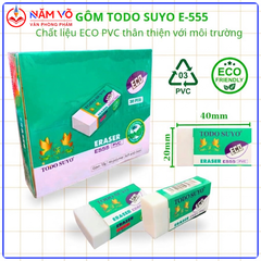 G-Star Gôm Trắng E555 Hiệu Todo Suyo (30 Cục/ Hộp; 40 Hộp/ Thùng)
