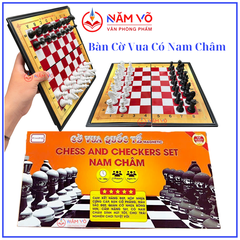 Bàn CỜ VUA AIHAO HỘP NHỰA NAM CHÂM (Có Hộp Giấy Bên Ngoài) 28 x 28 cm (60 Hộp/Thùng) No.002