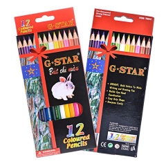 G-Star Bút Chì Màu Vỏ Gỗ (HỘP ĐỎ) (Hộp Giấy)