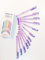 Bút Chosch CS-8678 (Xanh, Tím, Đỏ, Đen) (12 Cây/Hộp; 12 Hộp/ Lốc; 12 Lốc/Thùng)