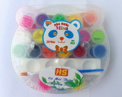 HS Vĩ Màu nước Gấu Misa và Hello kitty - 20 màu MN-22; MN023