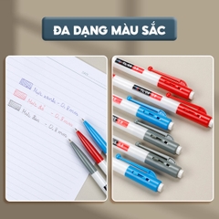 TL - Bút Bi TL08 0,8mm (Xanh, Đỏ, Đen) (20 Cây/Hộp)