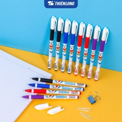 . TL - Bút Bi Doremon GEL 012/DO (Xanh, Tím, Đỏ, Đen) (20 Cây/Hộp)
