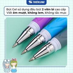TL - Bút Gel TP-GEL01 (Xanh, Đen, Tím) (20 Cây/Hộp)