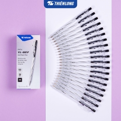 TL - Bút Bi TL027 (Xanh, Tím, Đen, Đỏ) (20 Cây/Hộp)
