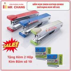 G-Star Bấm Kim Số 10 GS902 (12 Cái/ Hộp; 25 Hộp/ Thùng)