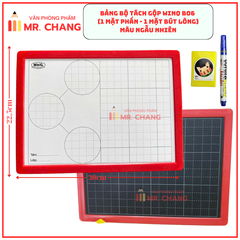 Win Q Bảng Bộ Khổ A4 B06 (4 Ô Ly) Bảng Tách Gộp (10 Cái/Lốc, 80 Cái/Thùng)