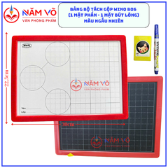 Win Q Bảng Bộ Khổ A4 B06 (4 Ô Ly) Bảng Tách Gộp (10 Cái/Lốc, 80 Cái/Thùng)