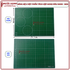 Win Q Bảng Học Sinh B08 (4 Ô Ly) MÀU XANH (10 Cái/Lốc, 100 Cái/Thùng)