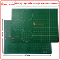 Win Q Bảng Học Sinh B08 (4 Ô Ly) MÀU XANH (10 Cái/Lốc, 100 Cái/Thùng)