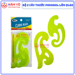 Win Q Thước dẻo ParaBol (2 Cây/Bịch) QL02 (20 Bịch/Hộp)