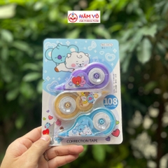 Xóa Kéo Vĩ 3 CÂY (24 Vĩ/Hộp; 384 Vĩ/Thùng) 108; 9414; 9386; 9384