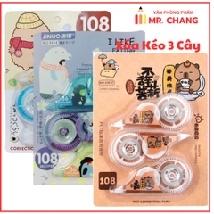 Xóa Kéo Vĩ 3 CÂY (24 Vĩ/Hộp; 384 Vĩ/Thùng) 108; 9414; 9386; 9384