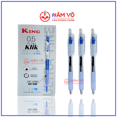 Bút Bi Bấm King Hi-Tec Klik SL-101 (12 Cây/ Hộp; 12 Hộp/ Lốc; 12 Lốc/ Thùng)