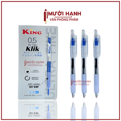 Bút Bi Bấm King Hi-Tec Klik SL-101 (12 Cây/ Hộp; 12 Hộp/ Lốc; 12 Lốc/ Thùng)