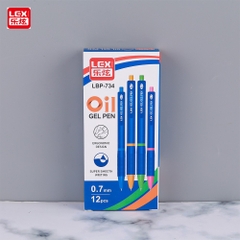 Bút bi dầu Lex LP-731; 734 (12 Cây/ Hộp; 12 Hộp/ Lốc; 144 Hộp/ Thùng)