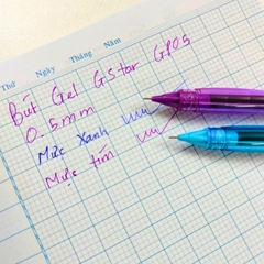 G-Star Bút Gel GP04 (Xanh, Tím, Đỏ, Đen) (12 Cây/Hộp; 12 Hộp/Lốc; 144 Hộp/Thùng)