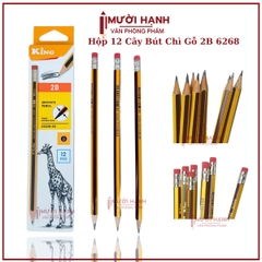 Bút Chì Gỗ 2B 6228 (12 Cây/ Hộp; 6 Hộp/ Lốc; 40 Lốc/ Thùng)
