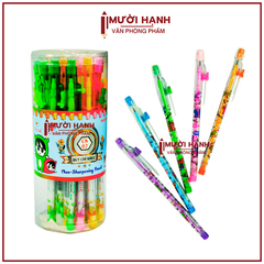 G-Star Bút Chì Khúc Neon CK02 (20 Cây/ Lon; 10 Lon/ Hộp; 80 Lon/ Thùng)