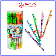 G-Star Bút Chì Khúc Neon CK02 (20 Cây/ Lon; 10 Lon/ Hộp; 80 Lon/ Thùng)