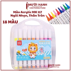 Màu Acrylic Lex 117 (Ngòi Nhọn, Thân Tròn)
