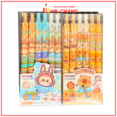 Bút Gel Bấm KHÔNG Xóa Được XQ0021; XQ0026 (12 Cây/Hộp; 12 Hộp/ Lốc; 12 Lốc/ Thùng)