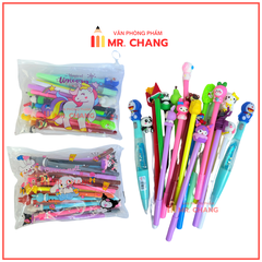 Bút Gel Đầu Thú (20 Cây/Bịch; 25 Bịch/Hộp; 100 Bịch/Thùng)