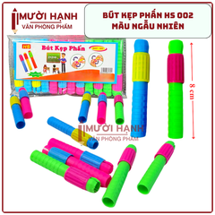 HS Bút Kẹp Phấn BKP 002 (Bịch 12 Cây; 120 Bịch/ Thùng)