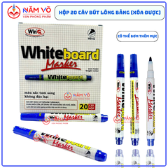 WinQ Bút Lông Bảng WB02 (20 Cây/ Hộp; 5 Hộp/ Lốc; 60 Hộp/ Thùng)