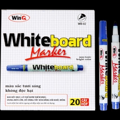 WinQ Bút Lông Bảng WB02 (20 Cây/ Hộp; 5 Hộp/ Lốc; 60 Hộp/ Thùng)