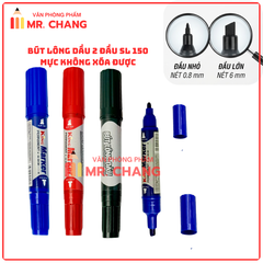 Bút Lông Dầu Lớn 150 (Mực Xanh, Đỏ, Đen) (12 Cây/Hộp, 120 Hộp/Thùng)