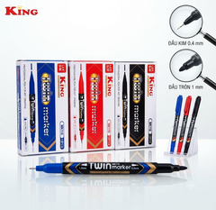 Bút Lông Dầu Nhỏ 116 (Mực Xanh, Đỏ, Đen) (12 Cây/Hộp, 12 Hộp/Lốc. 20 Lốc/Thùng)
