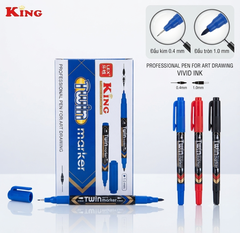 Bút Lông Dầu Nhỏ 116 (Mực Xanh, Đỏ, Đen) (12 Cây/Hộp, 12 Hộp/Lốc. 20 Lốc/Thùng)