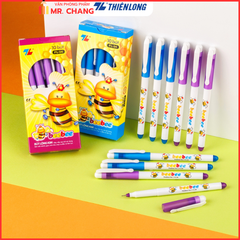TL - Bút Lông Kim BeeBee FL04 (Xanh, Tím, Đỏ, Đen) (10 Cây/Hộp; 60 Hộp/ Thùng)