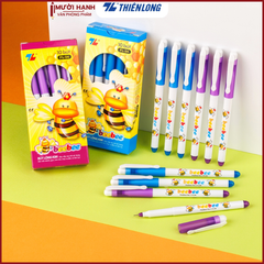 TL - Bút Lông Kim BeeBee FL04 (Xanh, Tím, Đỏ, Đen) (10 Cây/Hộp; 60 Hộp/ Thùng)