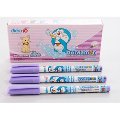 TL - Bút Lông Kim Doreamon FL08/DO (Xanh, Tím, Đen) (10 Cây/ Hộp)