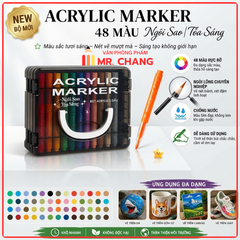 Bút Dạ Acrylic 50233 (Thân Tròn)