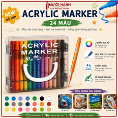Bút Dạ Acrylic 50233 (Thân Tròn)
