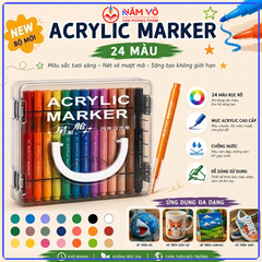 Bút Dạ Acrylic 50233 (Thân Tròn)