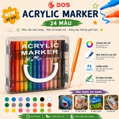 Bút Dạ Acrylic 50233 (Thân Tròn)
