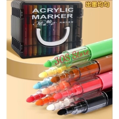 Bút Dạ Acrylic 50233 (Thân Tròn)