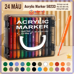 Bút Dạ Acrylic 50233 (Thân Tròn)